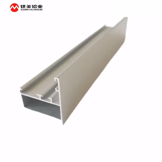 Profilo in alluminio con venatura del legno a tubo cavo con stecche metalliche personalizzate per decorazioni interne ed esterne