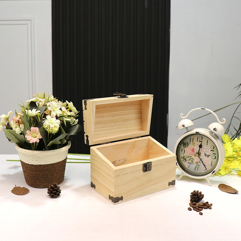 Wholesale Wooden Gift Box Chest Wooden Food Packaging Refined Tea Gift Box